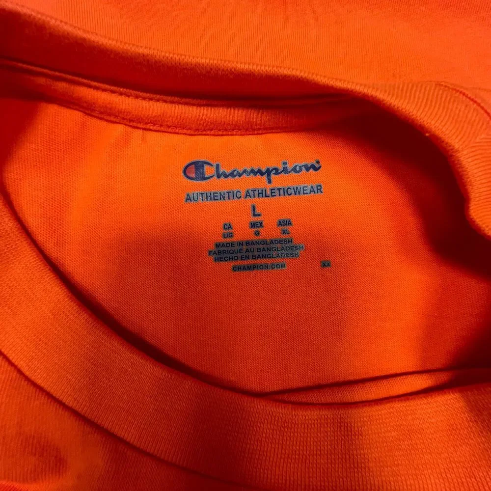 Champion Clemson Tigers University T-Shirt Orange Purple Pride Athletic College - Picture 5 of 7
